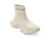 Ghete FLAVIA PASSINI albe, 2591, din material textil