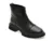 Ghete FLAVIA PASSINI negre, DX01336, din piele naturala