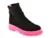 Ghete FLAVIA PASSINI negre, T01, din piele intoarsa