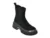 Ghete FLAVIA PASSINI negre, TD206, din piele intoarsa