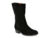 Ghete GABOR negre, 55900, din piele intoarsa