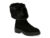 Ghete GEOX negre, D04HRM, din piele intoarsa
