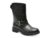 Ghete GEOX negre, D26FTB, din piele naturala