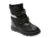 Ghete GEOX negre, J36LFB, din piele ecologica