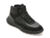 Ghete GEOX negre, U46E0A, din material textil si piele naturala