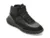 Ghete GEOX negre, U46E0A, din material textil si piele naturala