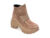 Ghete GRYXX gri, 434010, din piele intoarsa