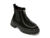 Ghete GRYXX negre, 232471, din piele intoarsa