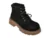 Ghete GRYXX negre, 258837, din piele intoarsa