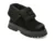 Ghete GRYXX negre, 3122, din piele intoarsa