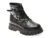 Ghete GRYXX negre, 3772513, din piele naturala lacuita