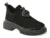Ghete GRYXX negre, 386467, din piele intoarsa