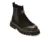 Ghete GRYXX negre, 447GR30, din piele intoarsa