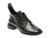 Ghete GRYXX negre, 531107, din piele naturala lacuita