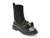 Ghete GRYXX negre, 5B292T, din piele naturala lacuita