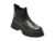 Ghete GRYXX negre, 911022, din piele naturala lacuita