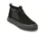 Ghete GRYXX negre, ES719, din material textil si piele intorasa