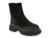 Ghete GRYXX negre, KR381, din piele intoarsa