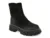 Ghete GRYXX negre, KR381, din piele intoarsa