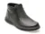 Ghete IMAC negre, 851348, din piele naturala
