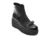 Ghete IMAGE negre, 117K574, din piele naturala lacuita