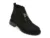 Ghete IMAGE negre, 157525, din piele intoarsa