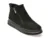 Ghete IMAGE negre, 213113, din piele intoarsa