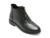 Ghete IMAGE negre, J930001, din piele naturala