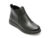 Ghete IMAGE negre, J930019, din piele naturala