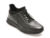 Ghete OTTER negre, E372, din piele naturala