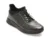 Ghete OTTER negre, E372, din piele naturala