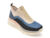 Ghete RIEKER bleumarin, 48053, din material textil