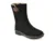 Ghete RIEKER negre, 73350, din piele intoarsa