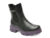 Ghete RIEKER negre, 74690, din piele ecologica
