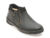 Ghete RIEKER negre, B0392, din piele naturala