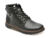 Ghete RIEKER negre, B3342, din piele naturala