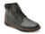 Ghete RIEKER negre, B3343, din piele naturala