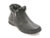 Ghete RIEKER negre, L7172, din piele naturala