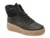 Ghete RIEKER negre, N2504, din piele ecologica