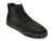 Ghete RIEKER negre, U0761, din piele naturala