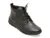 Ghete RIEKER negre, Z0022, din piele naturala