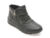 Ghete RIEKER negre, Z0051, din piele ecologica
