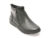 Ghete RIEKER negre, Z0060, din piele naturala
