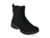 Ghete RIEKER negre, Z7269, din piele intoarsa