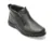 Ghete SHOWMEN negre, SH240, din piele naturala
