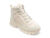 Ghete SKECHERS albe, 155260, din piele intoarsa