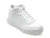 Ghete SKECHERS albe, JADE, din piele ecologica