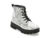 Ghete SKECHERS argintii, GRAVLEN HI, din piele ecologica