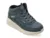 Ghete SKECHERS bleumarin, UNO LITE, din piele ecologica