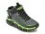 Ghete SKECHERS gri, TECH-GRIP, din material textil si piele ecologica